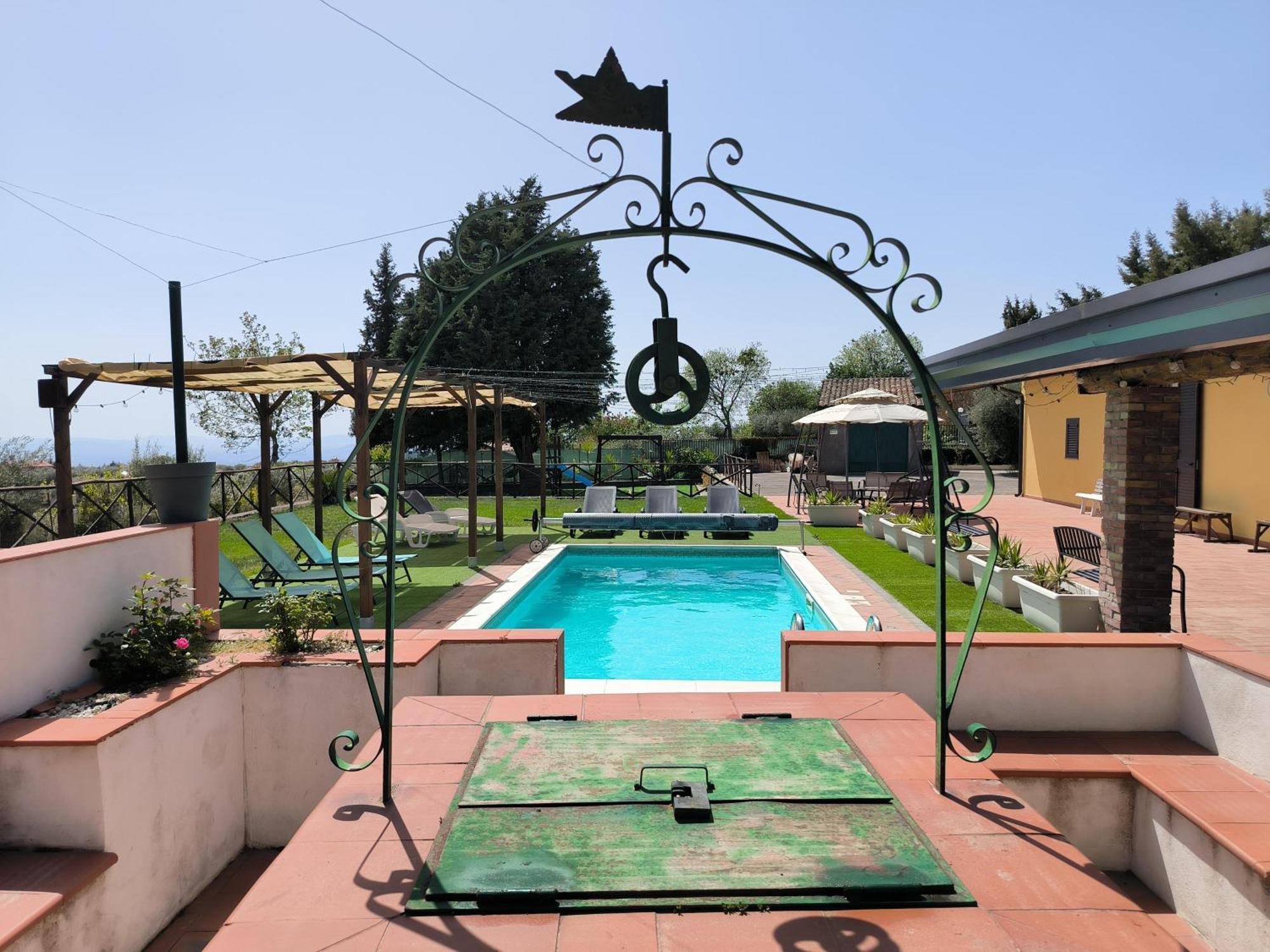 Villa Egle Belpasso, Villa Vacanza Con Piscina Exterior foto