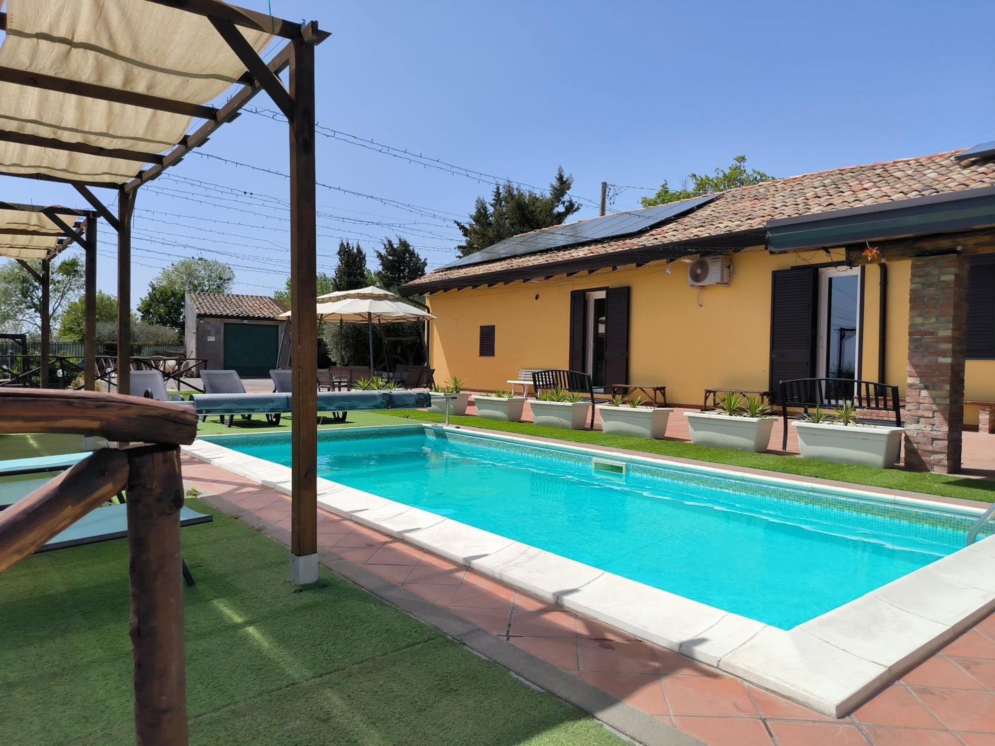 Villa Egle Belpasso, Villa Vacanza Con Piscina Exterior foto